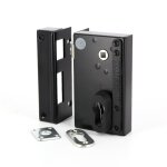 Serrure en applique modulable - � fouillot - verticale - droite m�talux