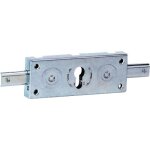 Serrure en applique pour rideau m�tallique - cylindre europ�en - 2 points fth thirard