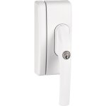 Serrure de fen�tre avec poign�e - fo400 - blanc varie abus