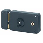 Serrure de portail en applique - cylindre europ�en - main gauche fth thirard