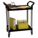 Servante 2 plateaux plastiques - capacit� 250 kg fimm