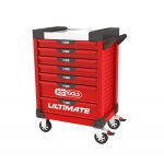 Servante d'atelier ultimate - 7 tiroirs - rouge ks tools