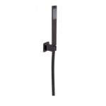 Set de douche sur applique mural pvd noir mat bross dax paini
