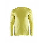T - shirt de travail uni à manches longues 3500 100% coton - jaune fluo - xxxl blaklader T - shirt de travail uni à manches longues 3500 100% coton - jaune fluo - xxxl blaklader