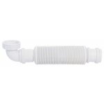 Siphon de lavabo souple � membrane extra - plat - sans garde d'eau - senzo wirquin pro