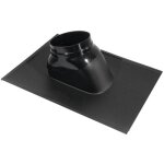 Solin de toiture - ardoise - 25 - 45� - pour chaudi�re ventouse ubbink