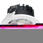 Spot encastr led ledinaire rs071b multicct 6w 40 ip65 ugr21 - blanc philips