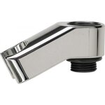Support de douchette chrom� inclin� - fixation par le dessous disflex