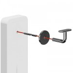 Support mural inox 304 bross� pour tube 42, 4 mm ? fixation invisible design production