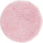 Tapis de bain - microfibre - antid�rapant - highland - 60cm - rose clair spirella