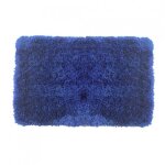 Tapis de bain - microfibre - antid�rapant - highland - 70x120cm - bleu marine spirella