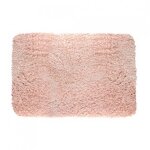 Tapis de bain - microfibre - antid�rapant - highland - 70x120cm - rose clair spirella