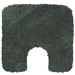 Tapis de wc - acrylique - antid�rapant - bree - 55x55cm - vert fonc� spirella
