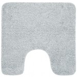 Tapis de wc - microfibre - antid�rapant - balance - 55x55cm - gris clair spirella