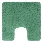 Tapis de wc - microfibre - antid�rapant - highland - 55x55cm - vert basil spirella