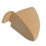 Taquet simple ancrage - pour cr�maill�re accord - 100 pi�ces - blanc monin