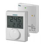Thermostat d'ambiance sans fil rdh10rf / set + r�cepteur siemens