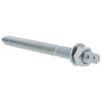 Tige filet�e inox - scellement chimique - avec douille hex - 10x130 mm spit