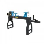 Tour � bois �lectronique 1500w � variateur de vitesse - tab120 leman