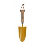 Transplantoir en acier - manche bois - jaune - colours spear and jackson