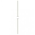 Tringle de manivelle pour volet roulant - diam�tre 12 mm - acier blanc - longueur 900 mm torbel