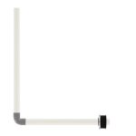 Tube de chasse coudé diamètre 28mm long pvc robinets presto presto Tube de chasse coudé diamètre 28mm long pvc robinets presto presto