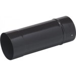 Tuyau acier mail noir mat - longueur 33 cm - diamtre 180 mm ten
