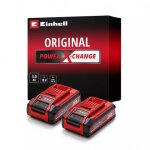 Twinpack 18v 2x3, 0ah - power x - change plus einhell