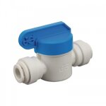 Vanne d'arrt droite pp pour tube de 8 mm john guest