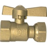 Vanne avant ou apr�s compteur �crou � 20 / 27 femelle / femelle � 15 / 21 ezfitt