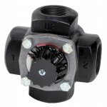 Vanne m�langeuse 4 voies motorisable - filetage 26 / 34 thermador