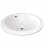 Vasque  encastrer par - dessous - ronde - 48 cm - connect ideal standard