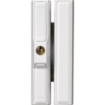 Verrou en applique - pour baie coulissante - blanc - fts 88 w ek abus