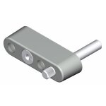 Verrou entreb�illeur pour baie coulissante aluminium - p�ne 42, 5 mm la crois�e ds