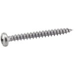 Vis � bois agglom�r� - t�te cylindrique - pozidriv - inox a4 - 5x60 - b100 acton
