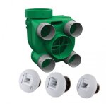 Vmc simple flux hygroréglable type b avec bouches piles - hygro ariant axelair Vmc simple flux hygroréglable type b avec bouches piles - hygro ariant axelair