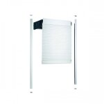 Volet roulant de cuisine rauvolet m�tallic line c3 - 600 x 1000 mm rehau