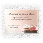 Livre ouvert rose mat�riau plexiglass (garantie 5 ans) dimensions 24 x 18 cm socle avec syst�me de fixation ...