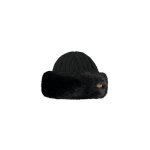 Accueil fashion bonnet barts fur cable bandhat black