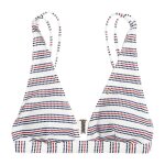 Accueil fashion haut de maillot de bain superdry edit stripe bikini top white
