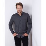 Accueil fashion mise au green chemise ml jersey anthracite