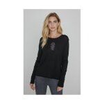 Accueil fashion pull diplodocus uni col bateau fish zebre noir