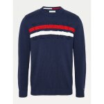 Accueil fashion pull tommy block stripe twilight navy / multi