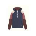 Accueil fashion sweat picture pearl zip hoodie dark blue