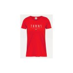 Accueil fashion tee - shirt tommy hilfiger tjw essential skinny deep crimson