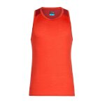 Accueil summer icebreaker mens amplify tank chili red / sienna