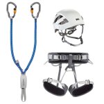 Accueil summer kit via ferrata petzl vertigo
