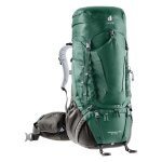 Accueil summer sac  dos deuter aircontact pro 55 + 15 sl seagreen / coffee