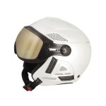 Accueil winter casque diezz visiere louna ii color white pearl