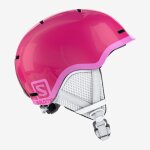 Accueil winter casque de ski salomon grom glossy pink Accueil winter casque de ski salomon grom glossy pink